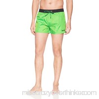 Diesel Men's Sandy Boxer Swim Trunk Green Contrast B074DKTXGN